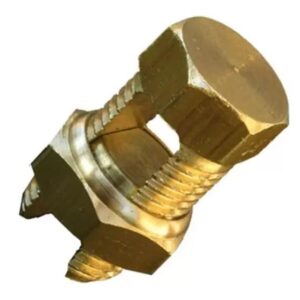 Conector Split Bolt Fendido para Cabos de 120mm² – Latão